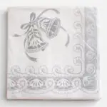 Servetten weddingbells – 33 × 33 cm (20 stuks)