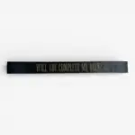 Lint met tekst ‘Will you complete my deen?’ (50 cm)