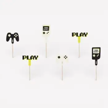 Muffinprikkers gamer – mix (6 stuks)