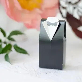 Cadeaudoosje bruidegom – zwart